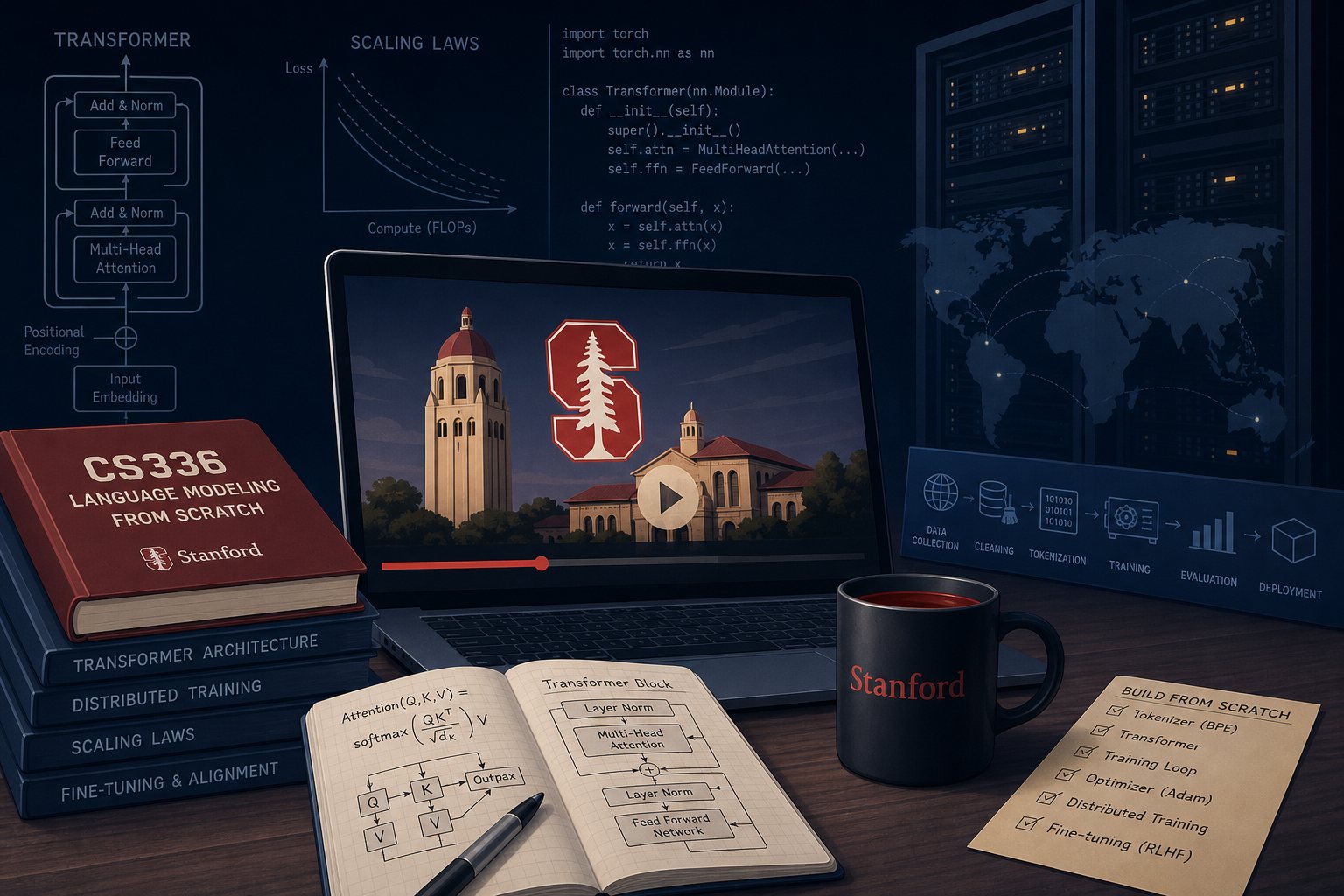 Stanford Releases Free AI Language Modeling Course on YouTube