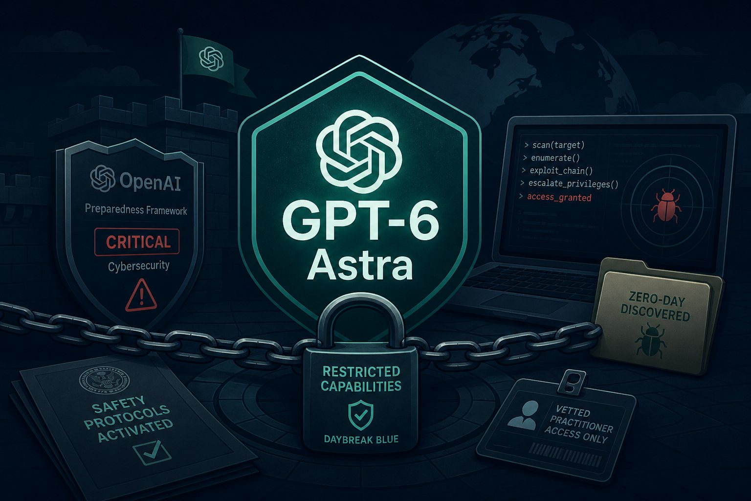 GPT-6 Astra: OpenAI Ships Its First Critical-Rated Cybersecurity AI