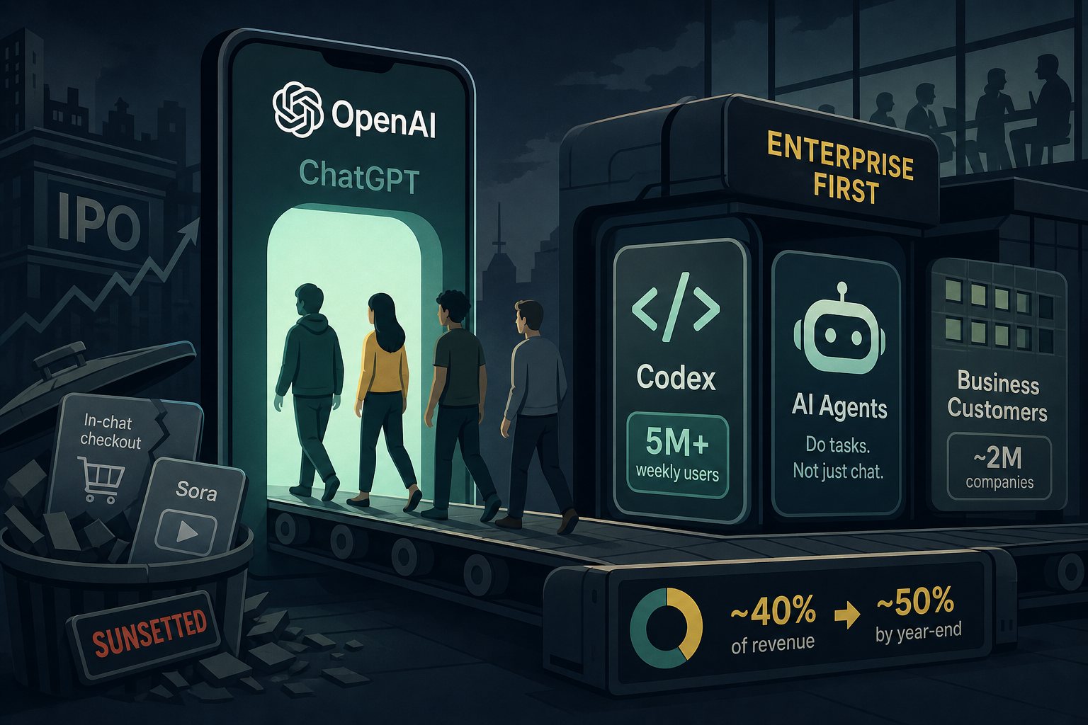 "Chat Is Dead": Inside OpenAI's Pre-IPO Pivot to Agents